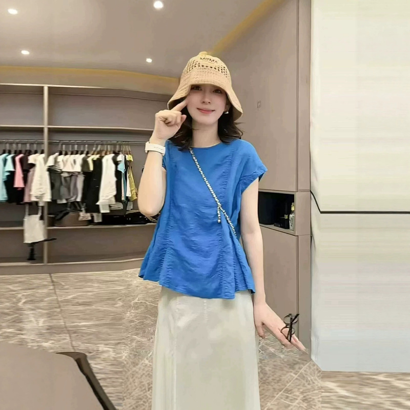 High-End Cotton and Linen Sleeveless Shirt Vest for Women, Summer 2026, Unique and Beautiful Linen Skirt-Style Floral Waist-Cinching Top High-End Cotton and Linen Sleeveless Shirt Vest for Women, Summer 2026, Unique and Beautiful Linen Skirt-Style Floral Waist-Cinching Top