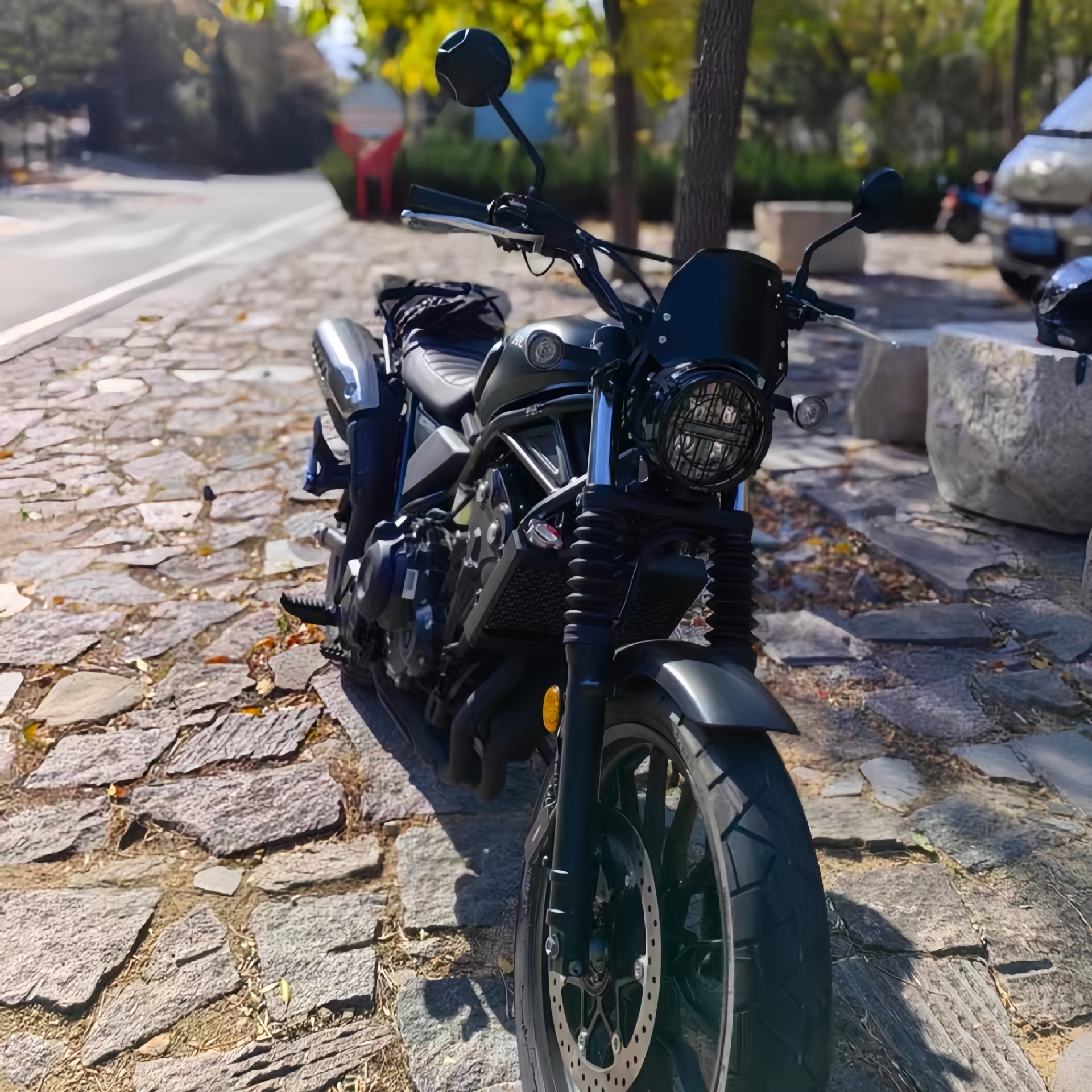 Suitable for Honda Cl300 Cl500 Cm300 Cm500 Hood Deflector Aluminum Alloy Small Windshield Front Windshield