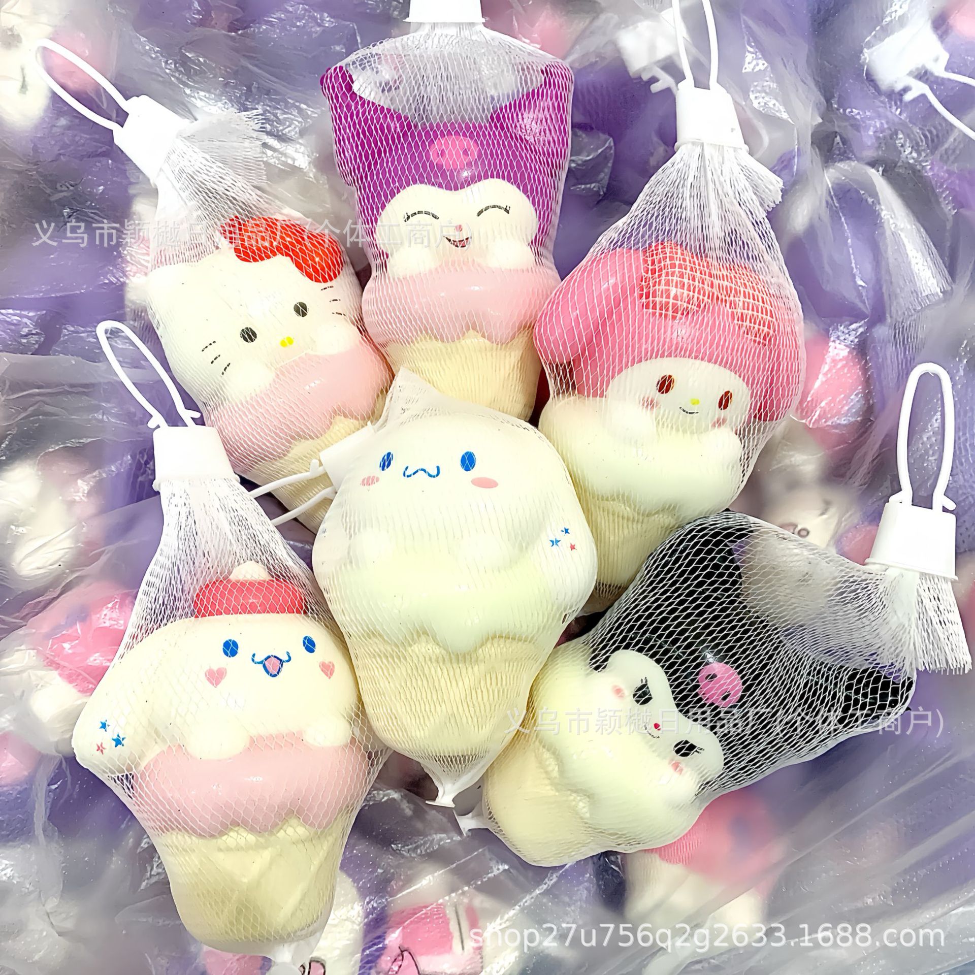 아이스크림 산리오【9.5CM】혼합머리