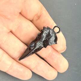 厂家直销  DIY手工复古合金饰品配件 朋克风格骷髅鸟头吊坠