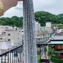 海水keshi珍珠链条野生海水无核keshi珍珠铂金灰色系项链自然馈赠