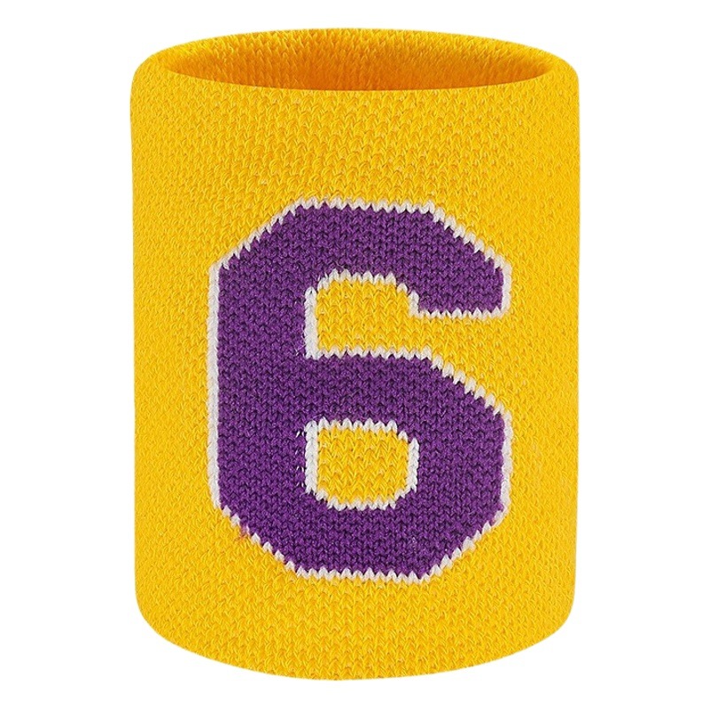 Digital sports wristband tennis wristband sweat-absorbent key body wristband outdoor running booster wrist protector wholesale