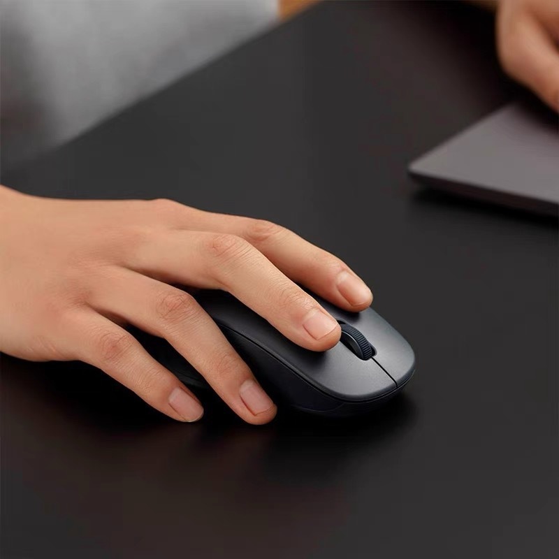 米家無線bluetooth二重モードマウス2家庭用オフィスノートデスクトップパソコン通用静音マウス電池|undefined
