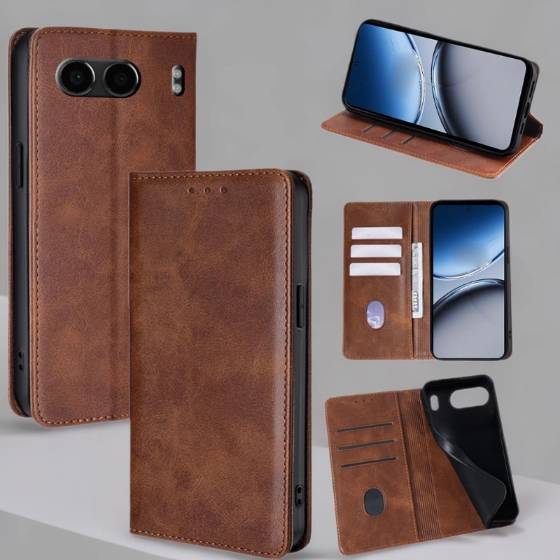 适用一加Nord 5翻盖手机保护套ACE5Pro插卡钱夹ACE 3防摔手机壳