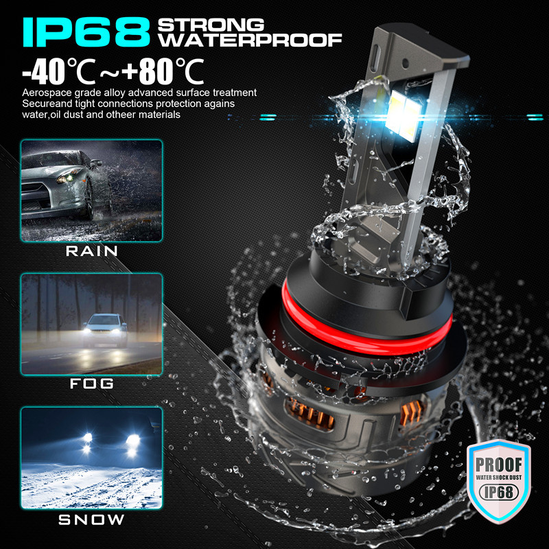 Coches LED serie S-V32 300W Brillo H1, H4, H7, H11, H13, 880, 9004, 90