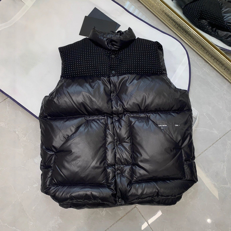 25Fw High Version Nanyou Beauty Trendy Early Autumn New Men's and Women's Couple's Casual Black down Jacket Vest Vest