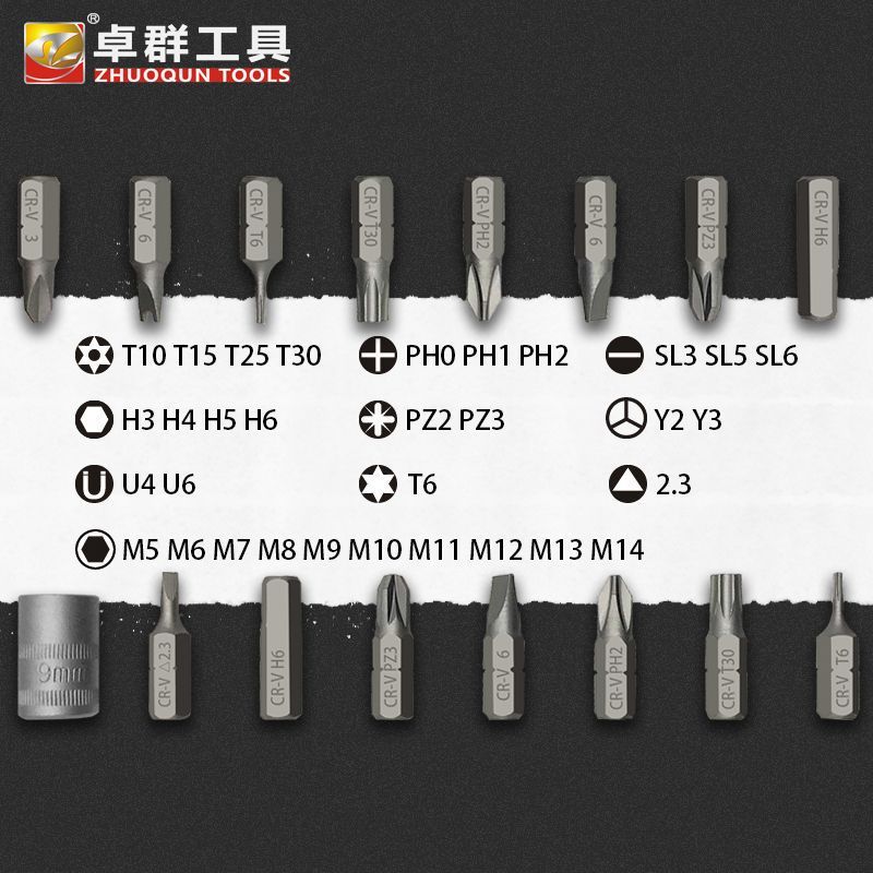 38合一高硬度多功能棘轮扳手自行车螺丝刀批头套装家用摩托车维修|undefined