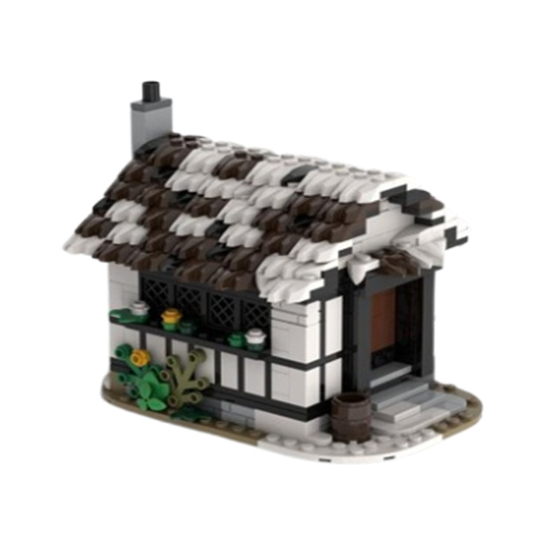 Cross-border Hot-selling In-stock MOC-166323 Small-piece Assembly Building Block Toy Castle Educaal DIY Model_voghion.com