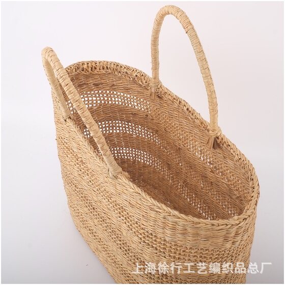 Xukang craft straw bag ins summer straw bag straw frame beach bag women's handbag fashion handbag