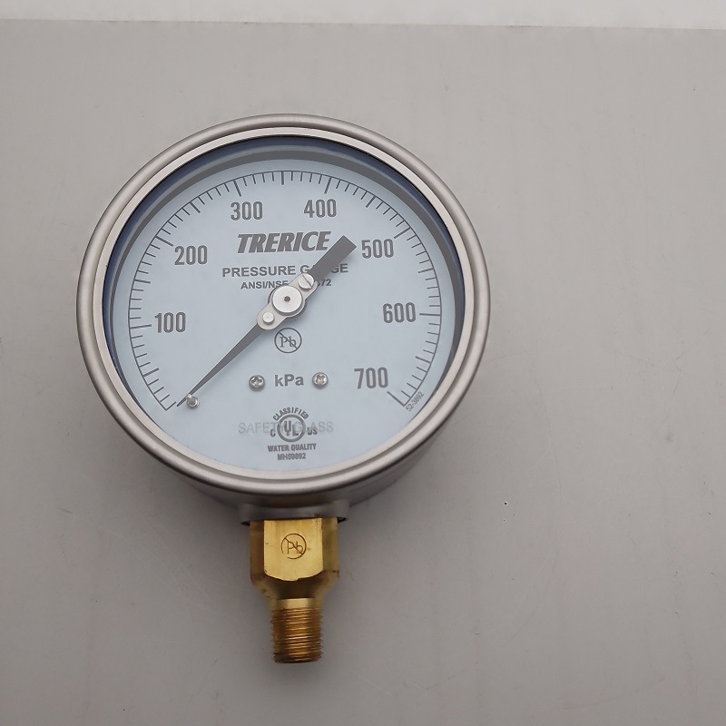 TRERICE 压力表700系列 700B4002LB 700KPA