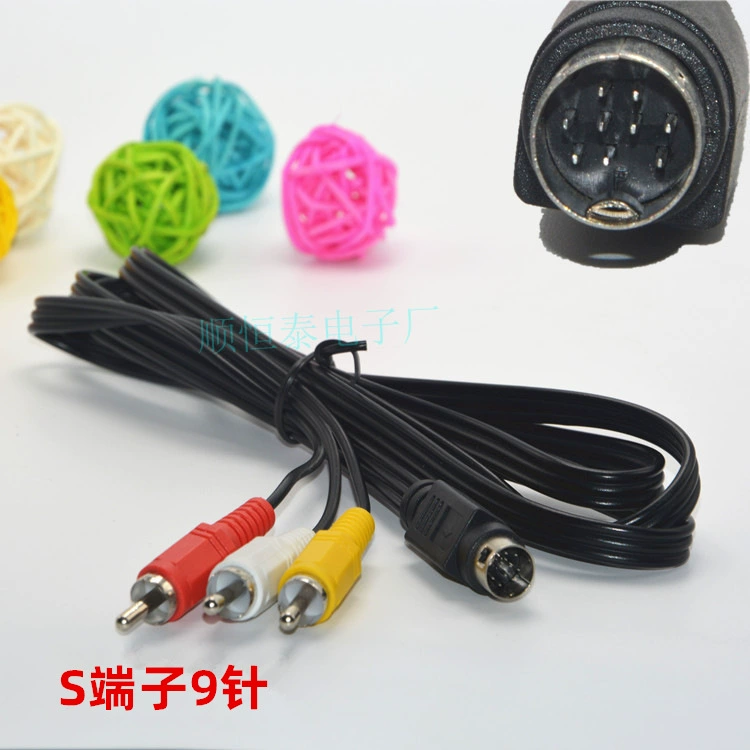 Оптовая волна телевизионная приставка видео кабель универсальный 9-контактный sTempire