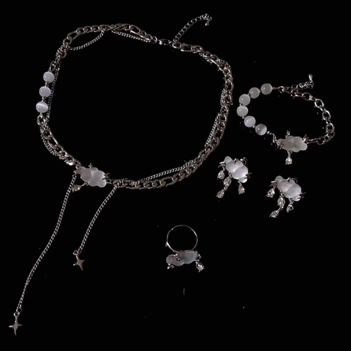 Fashion Geometric Titanium Steel Plating Necklace