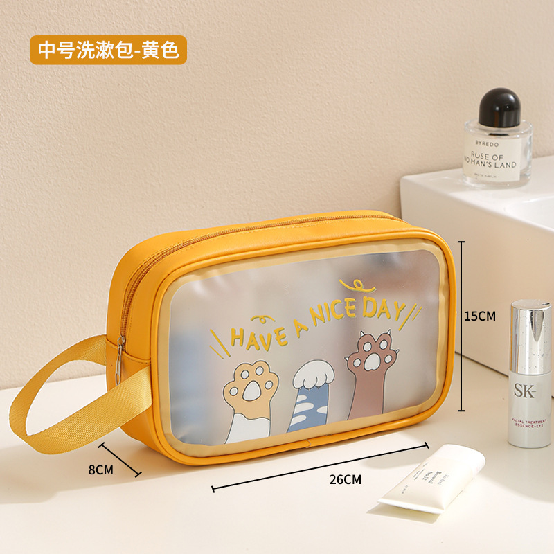 Medium toiletry bag-cat claw