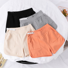 孕婦夏季新款低腰短褲外穿闊腿褲短褲打底褲休閒褲孕婦褲子夏裝女