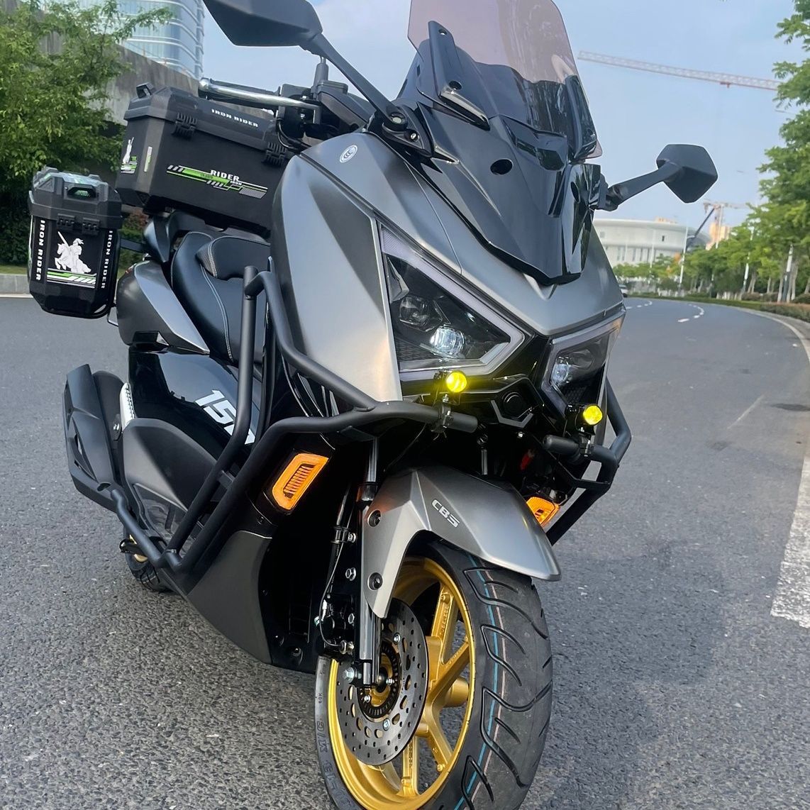 New Model Abs Warrior 4Th Generation 150Cc Scooter, National Standard Iv, Fuel-Efficient, High-Performance, Popular Off-Road Export Model