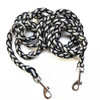 Dog traction rope reflective woven round rope 2.5 -meter extended multi -function traction Amazon product manufacturer direct sales