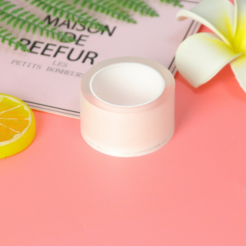 Nano cinta pellizco música burbuja que sopla descompresión bricolaje hecho a mano hueco hecho en casa Bola de agua adhesivo de alta costura adhesivo de doble cara