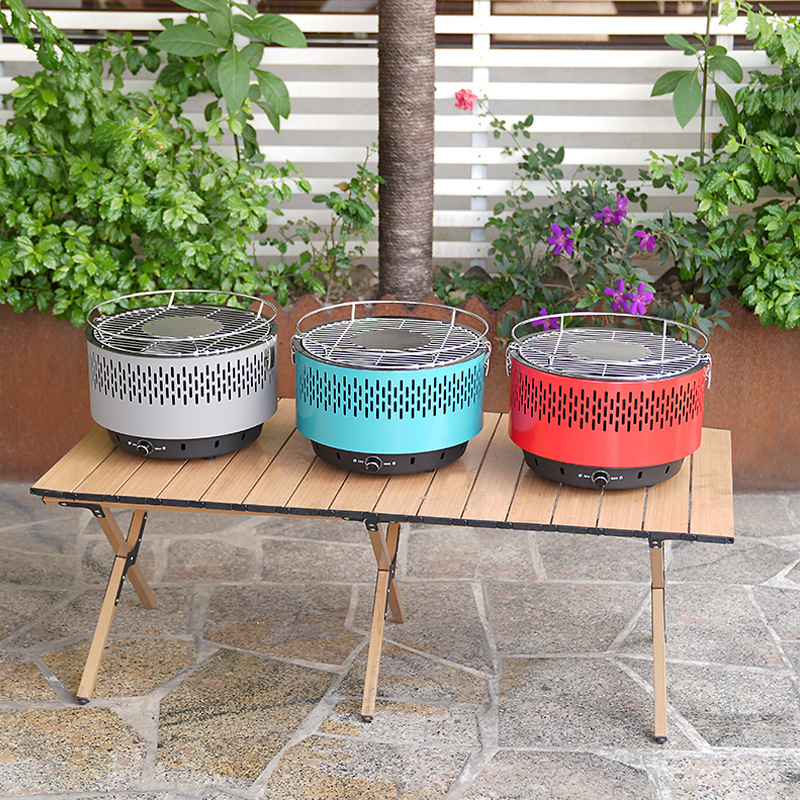 In stock horno de barbacoa doméstico, horno exterior para hervir té, horno eléctrico de carbón, horno de barbacoa doméstico para hervir té, horno de barbacoa