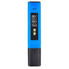 Highly precise acid-base tester, blue thermometer