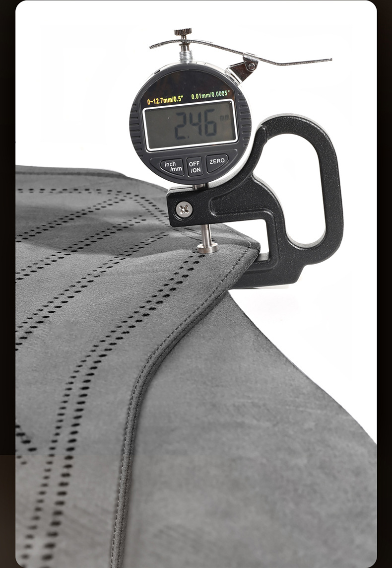 Saddle Cushion Car Cushion Advanced Suede Seat Cover Small Man Waist Four Seasons Half Pack Suede Ventilated Seat Cushion Wholesale