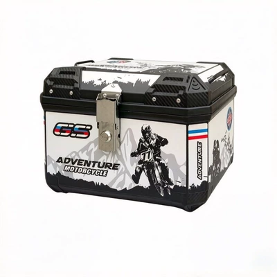 Trunk Universal Motorcycle Storage Box — Motorcycle trunk