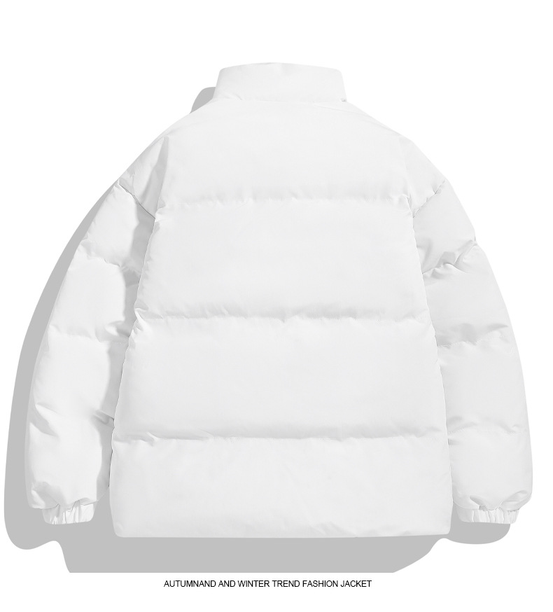 Vêtements pour hommes Veste double face pour hommes en automne et en hiver, veste décontractée ample, manteau en coton, manteau en coton épaissi,_voghion.com