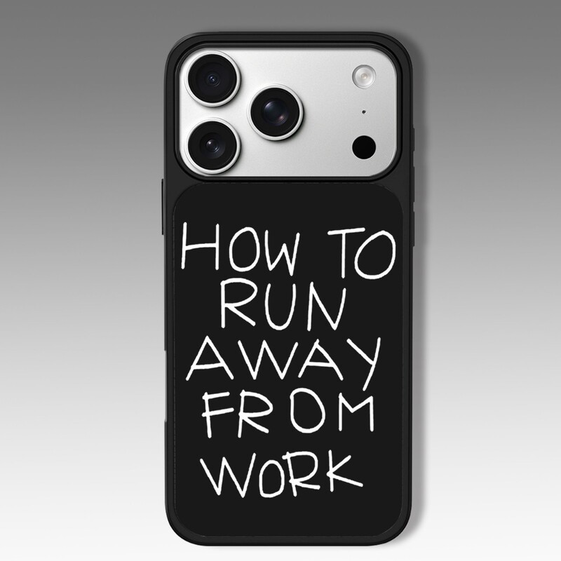 Li Bu Li Bu Guide to Escape from Work: Suitable for iPhone 17 Pro Max Phone Case, Apple 12 Mini Matte 16