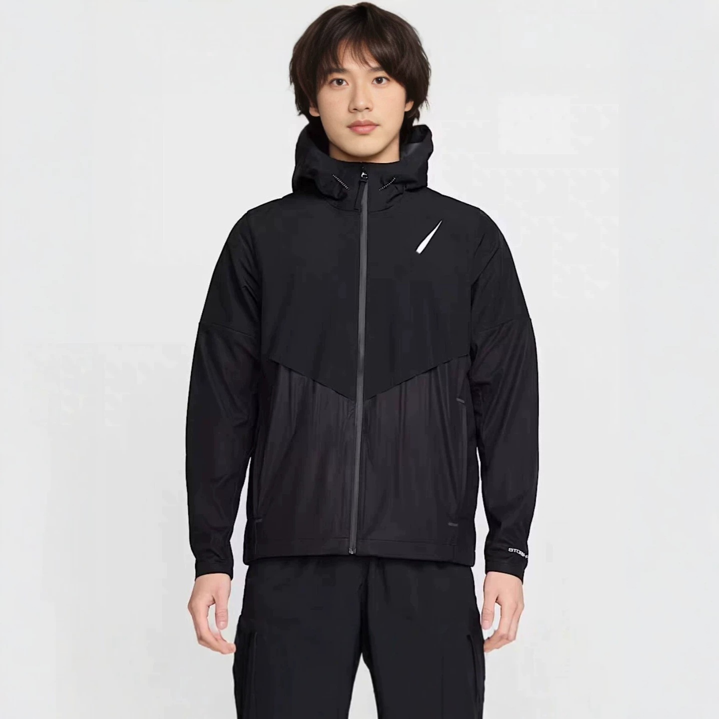 Thin Style Sports Windbreaker for Men and Women, Comfortable and Casual Hooded Windproof, Sun Protection, Waterproof Sports Jacket 9040