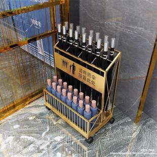 Umbrella Stand Storage Rack Large Capacity Umbrella Bucket Commercial Hotel Company Lobby Door Umbrella Drain Rack