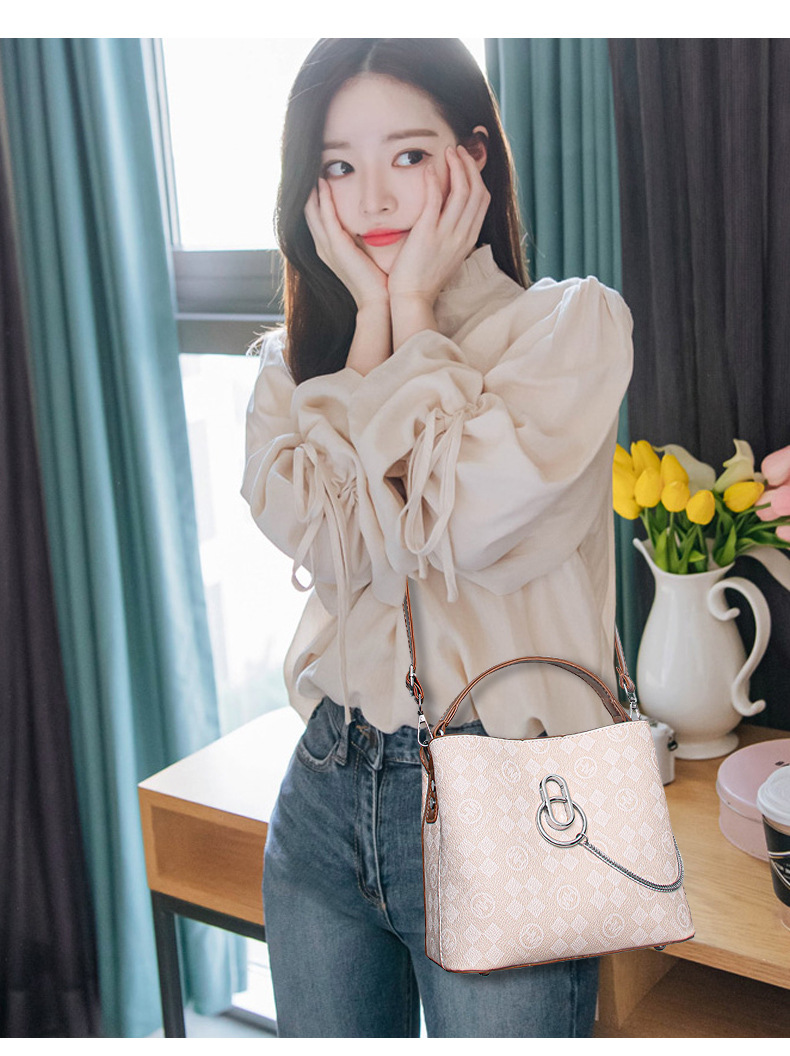 Borsa a secchiello classica donna borsa a spalla per lavoro_voghion.com