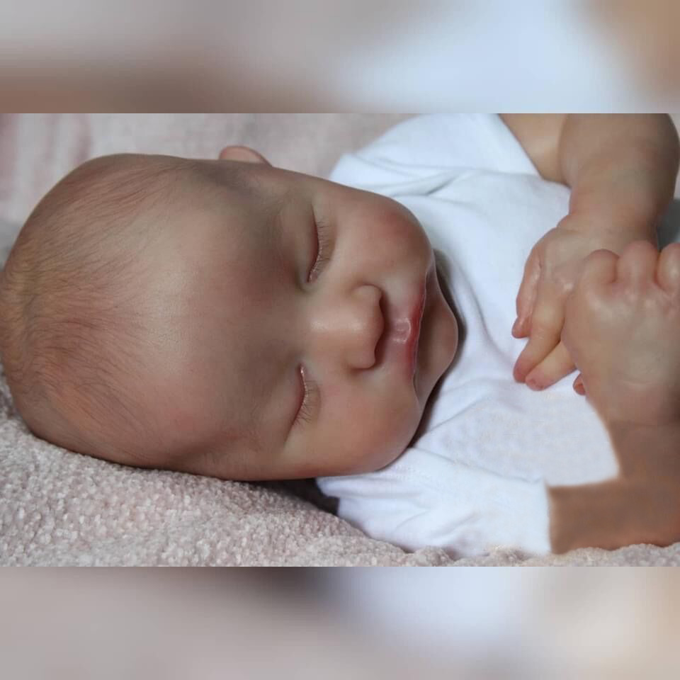 19 pulgadas reborn muñeca Levi lindo dormir Bebé transfronterizo suministro de comercio electrónico comercio exterior de una sola pieza entrega
