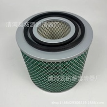 K2321适用江淮中巴齐鲁金龙宇通客车 一汽校车空气滤芯空滤清器格