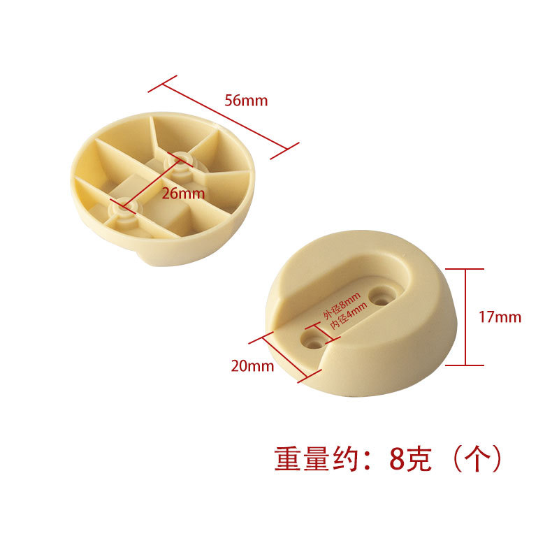 20 imitation wooden yellow clothes holder