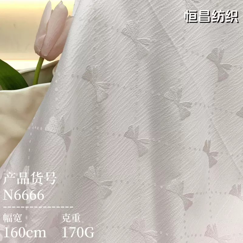 Cloth with bow, cheongsam, dress