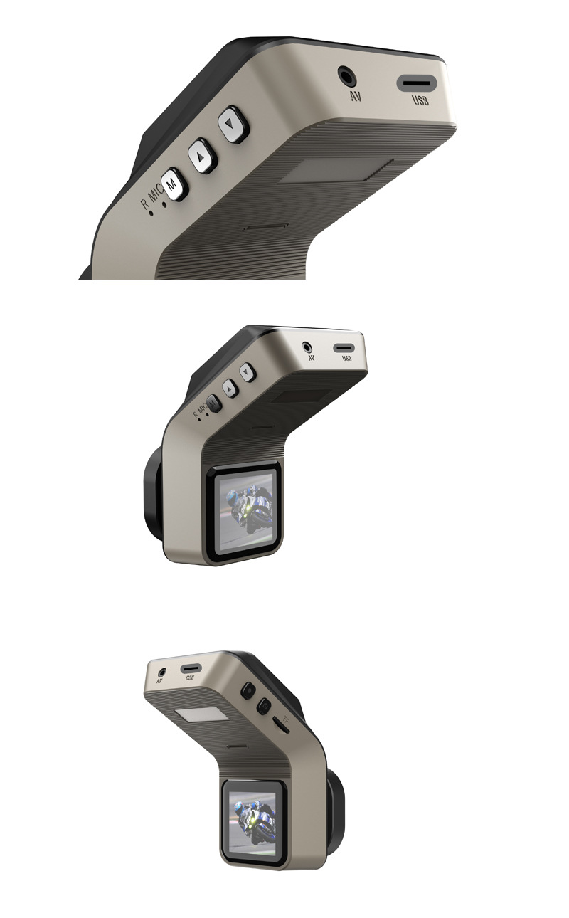 Wifi Driving Recorder Parking Monitoring 2K Front and Rear Dual Lens Reversing Image Car Collision Sensor Recorder