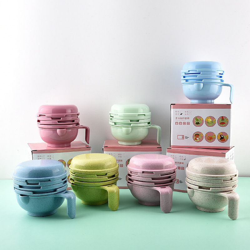 Children's Grinding Bowl Set, Baby Cooking Bowl, Food Supplement Tool, Vegetable Puree Food Supplement, Kidsren's Grinder Manufacturer Wholesale