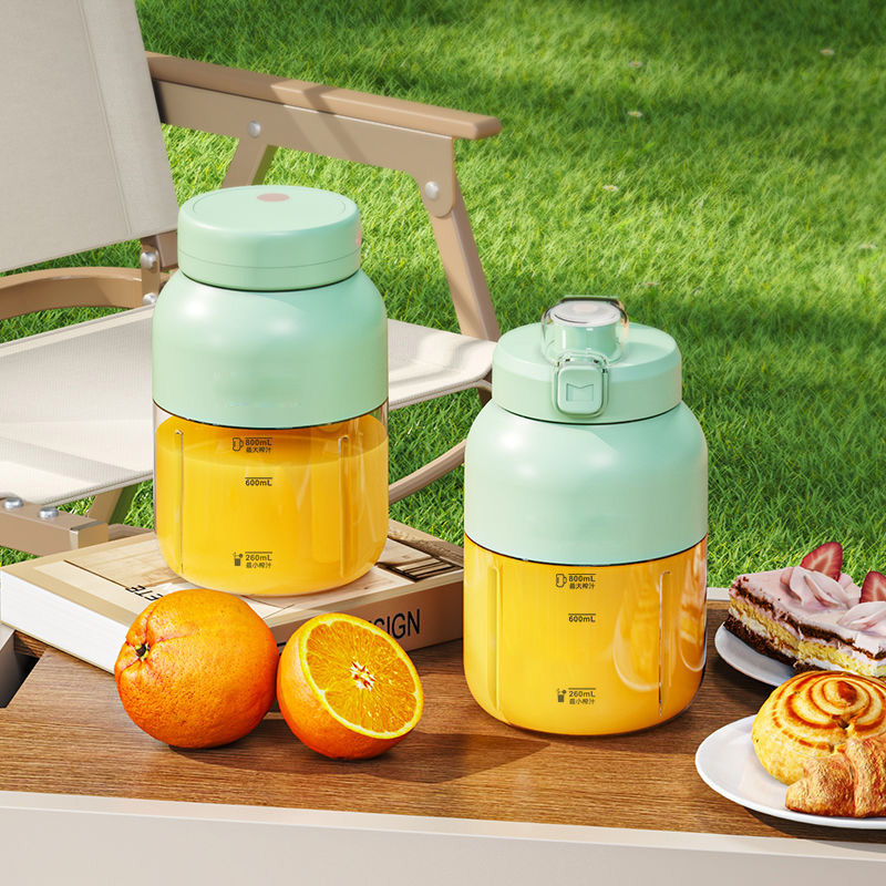 휴대용 과즙 짜는지기 작은 휴대용 과일 기계 주스 컵 juicer 블렌더 대용량 모래 얼음 분쇄기