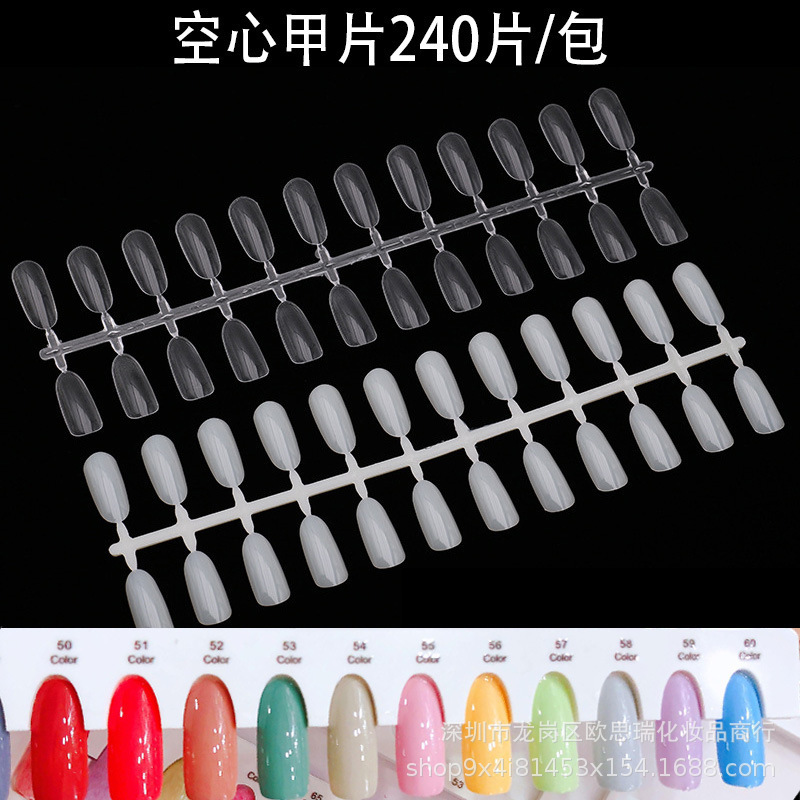 Manicure Hollow Nail Polish Manicure Color Board Nail Polish Gel Manicure Display Board Practice Blank Pattern Nail Polish 240 Pieces/pack Manicure Hollow Nail Polish Manicure Color Board Nail Polish Gel Manicure Display Board Practice Blank Pattern Nail Polish 240 Pieces/pack