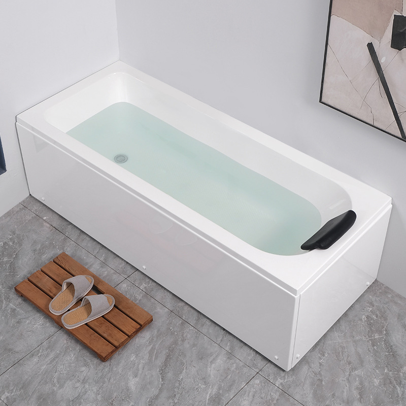 Adult Household Hotel Bathtub Square Bath Tub Bathing Pool Small Apartment Bathroom Acrylic Indoor Insulation