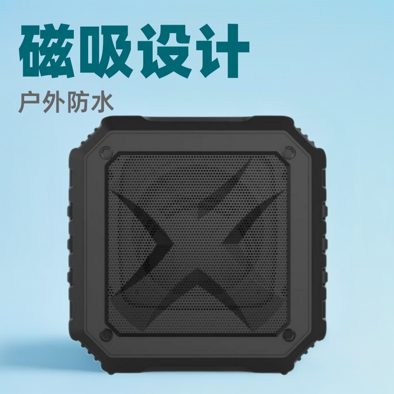 Aliexpress New Product 15W Golf Magnetic Wireless Bluetooth Speaker Outdoor Waterproof Subwoofer Portable
