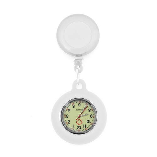 Foreign Trade Luminous Telescopic Nurse Clock Student Hanging Clock Pocket Watch Silicone Colored Face Breast Clock Luminous Nurse Clock Manufacturer Wholesale