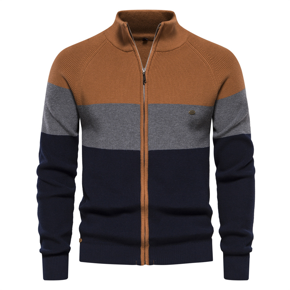 Neuer Herren-Strickpullover 2024, europäische Größe, grenzenlose Herbst-Winter-Strickjacke, hochwertige und trendige Jacke für Herren_voghion.com