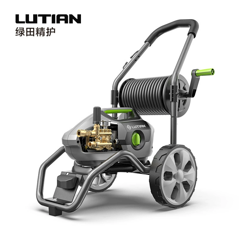 Lvtian Коммерческая мойка автомобилей Высокомощная машина для очистки под высоким давлением Портативная очистка Автомойка Водяной насос Бытовая 220 В Titan