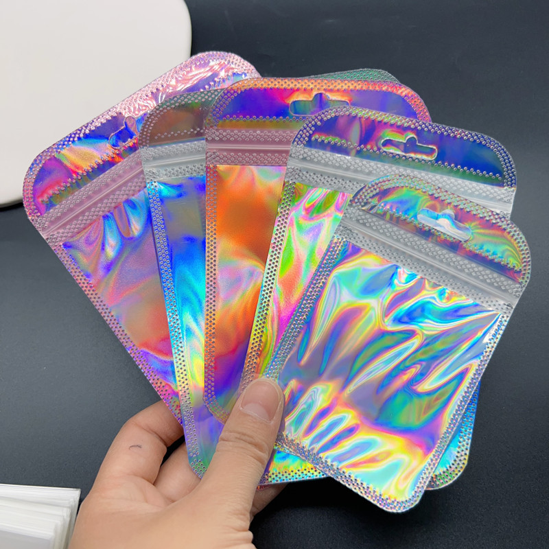 Geometric Pattern Simple Style Style 50 PCS/Package Opp Simple Style Holiday Daily Geometric Jewelry Packaging Bags