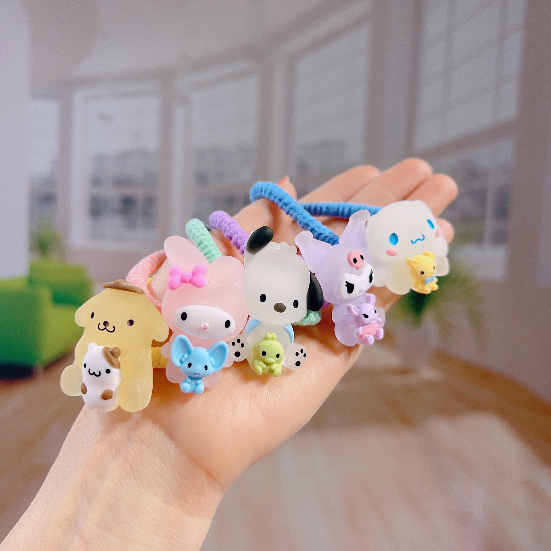 Cute matte hair rope