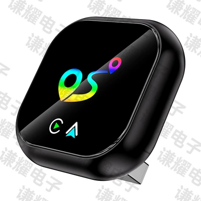 Simsiz CarPlay və Android Auto wireless carplay box Android - q1aq-black-edition-metal-glass-android-auto-carplay-2-in-1-adapter-for-use-with-overseas-non-china-systems-only