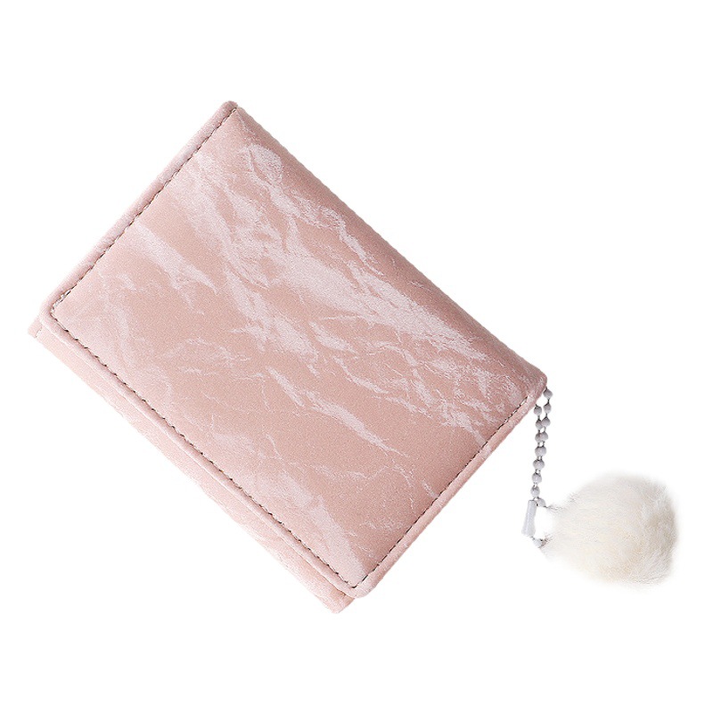 Nueva cartera linda de las mujeres nicho ins cartera estudiante fresco titular de la tarjeta de alto sentido cartera fábrica al por mayor