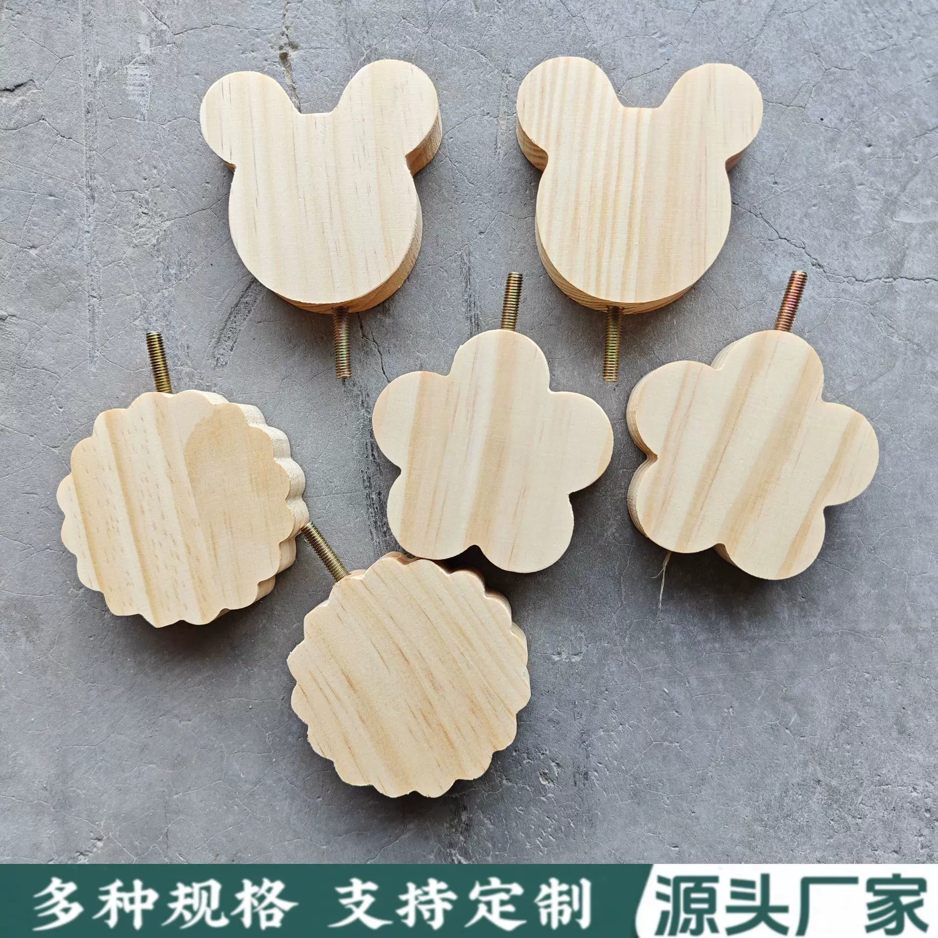 梅花形木片鸟站架鹦鹉用品玩具镜子花朵宠物踏板鸟站台鸟栖息地