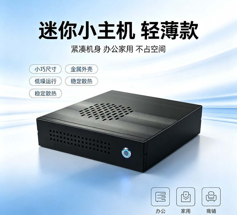 Lianda G70S Small Host Core I3I5I7 Complete Assembly Wholesale Itx Industrial Control Office Mini Computer Host