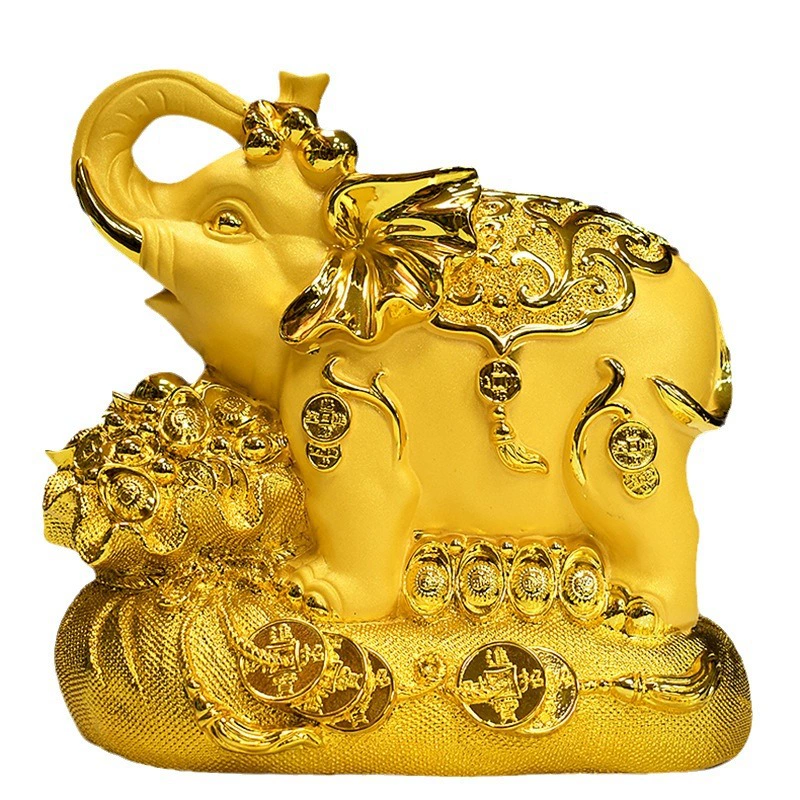 Piggy bank, bar, decorations for living room, elephant, water absorbent, home decor, Birthday gift